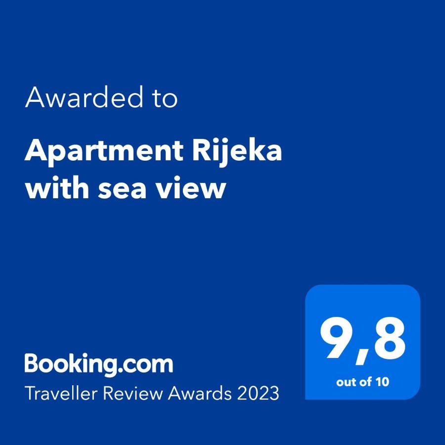 Apartment Rijeka With Sea View Eksteriør billede